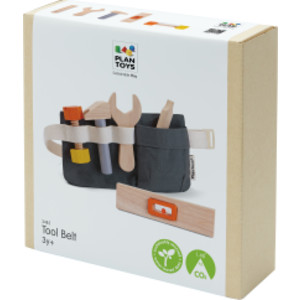 Pretend Play Tool Belt and Wooden Tool Set