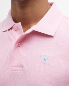 Sports Short-Sleeved Polo Shirt Classic Pink