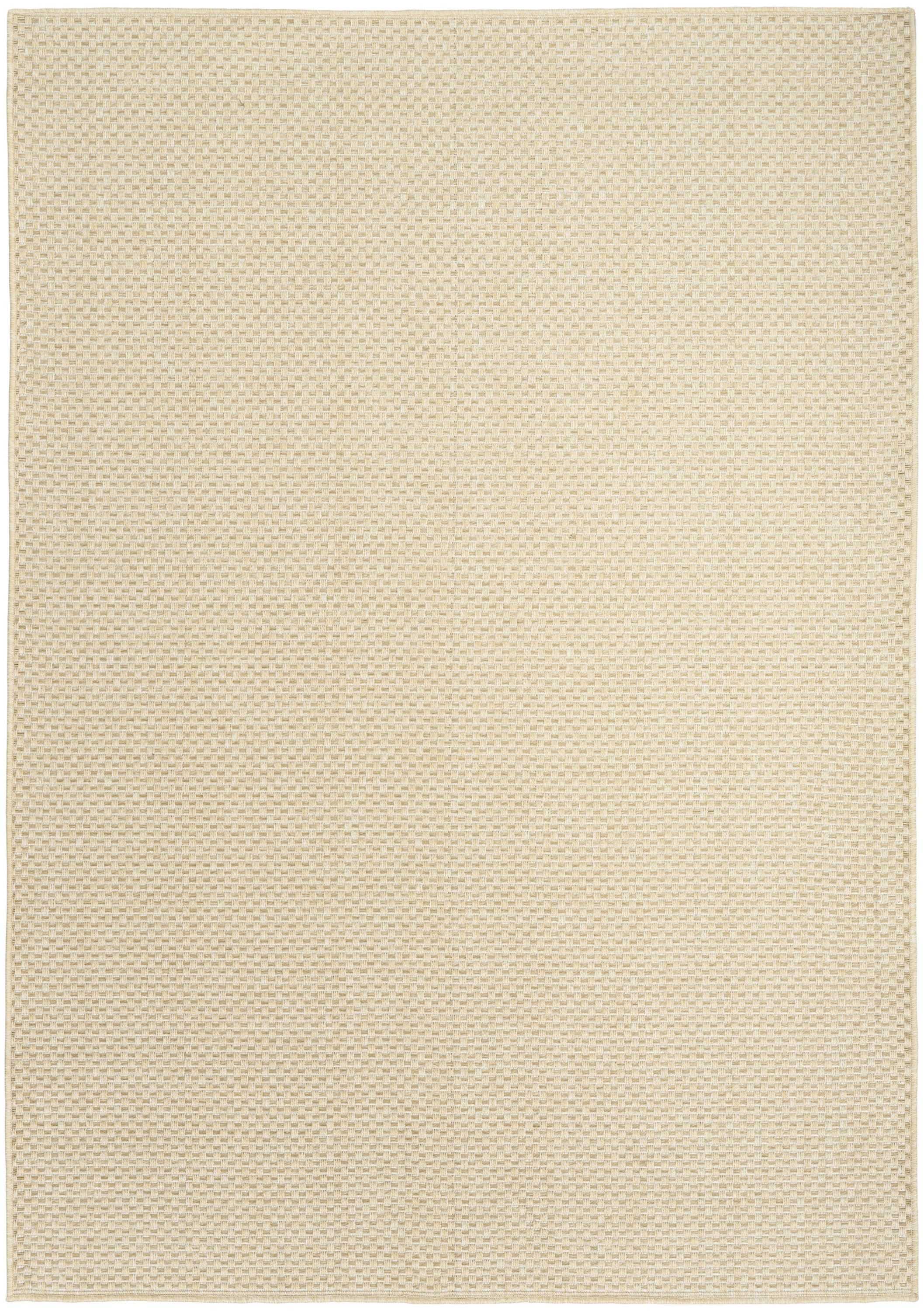 Nourison Tulum 6' x 9' Cream Outdoor Rug