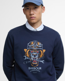 Carlisle Graphic Sweatshirt Sapphire Navy