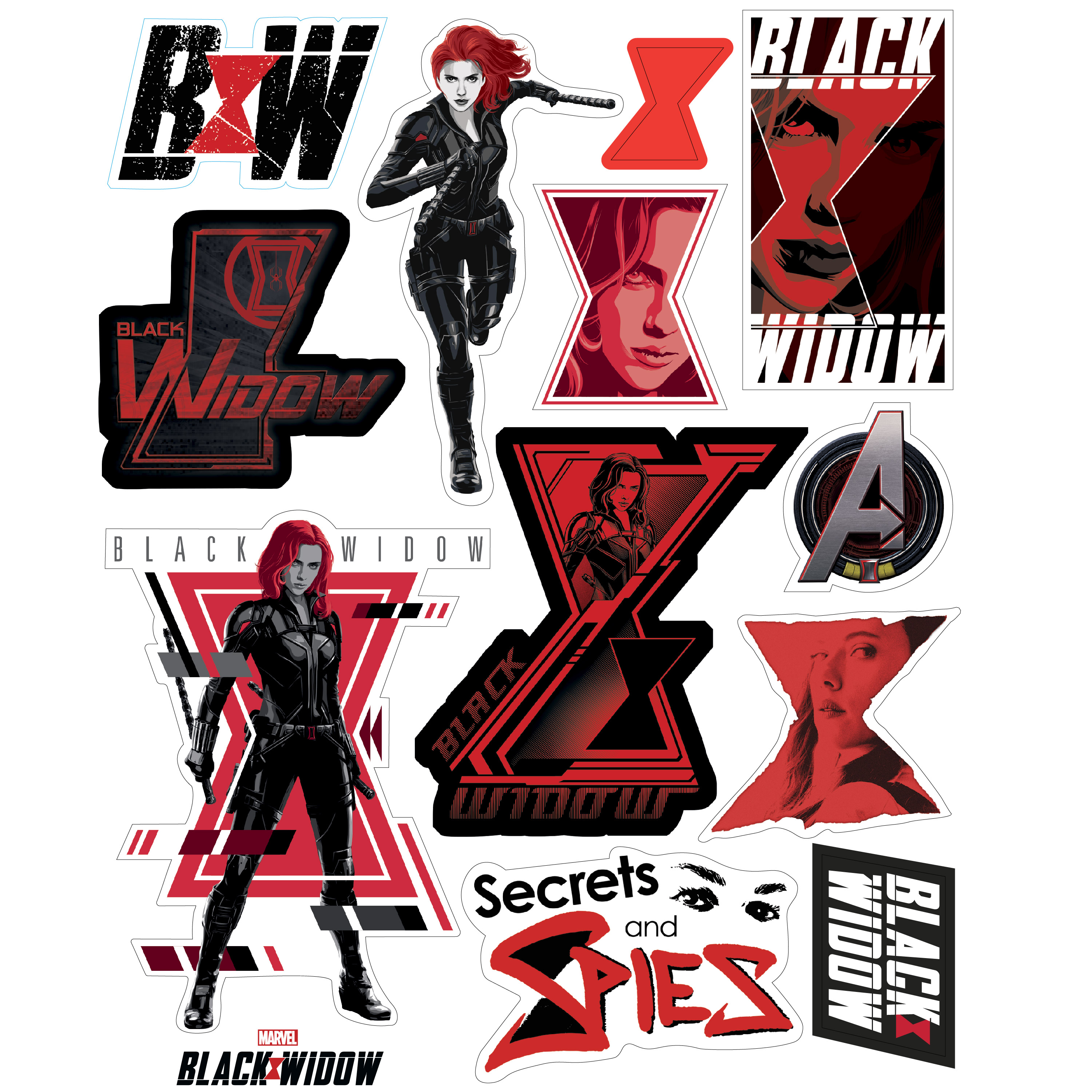 Marvel Comics 20 ounce Insulated Tumbler with Stickers, Black Widow slideshow image 4 Marvel Comics 20 ounce Insulated Tumbler with Stickers, Black Widow slideshow image 4