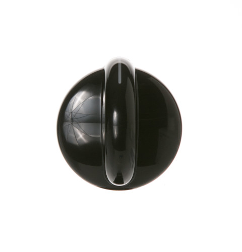 Range Burner Control Knob - Black