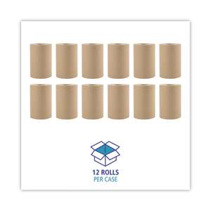 Boardwalk, 350ft Roll Towel, 1 ply, Natural