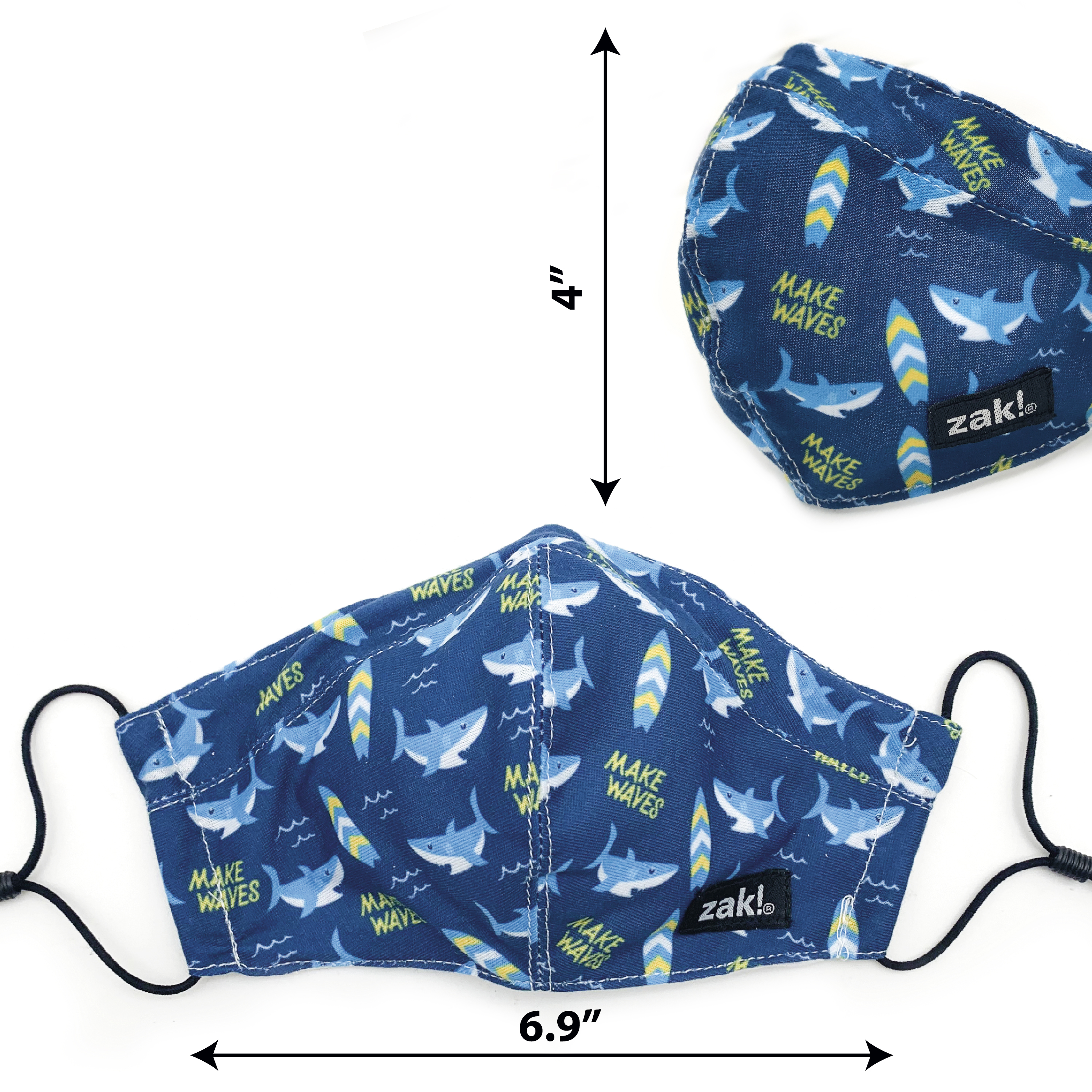 Zak Personal Protective Equipment (PPE) Reusable Safety Face Masks, Adventure, 5-piece set slideshow image 8 Zak Personal Protective Equipment (PPE) Reusable Safety Face Masks, Adventure, 5-piece set slideshow image 8