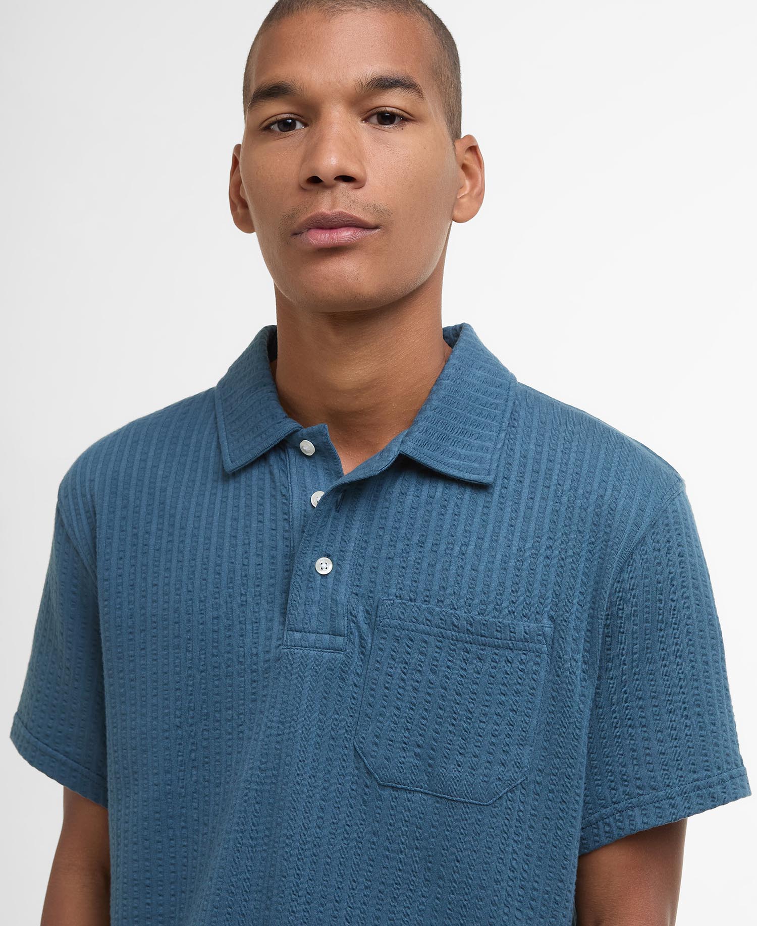 Dymchurch Seersucker Polo Shirt image number 3