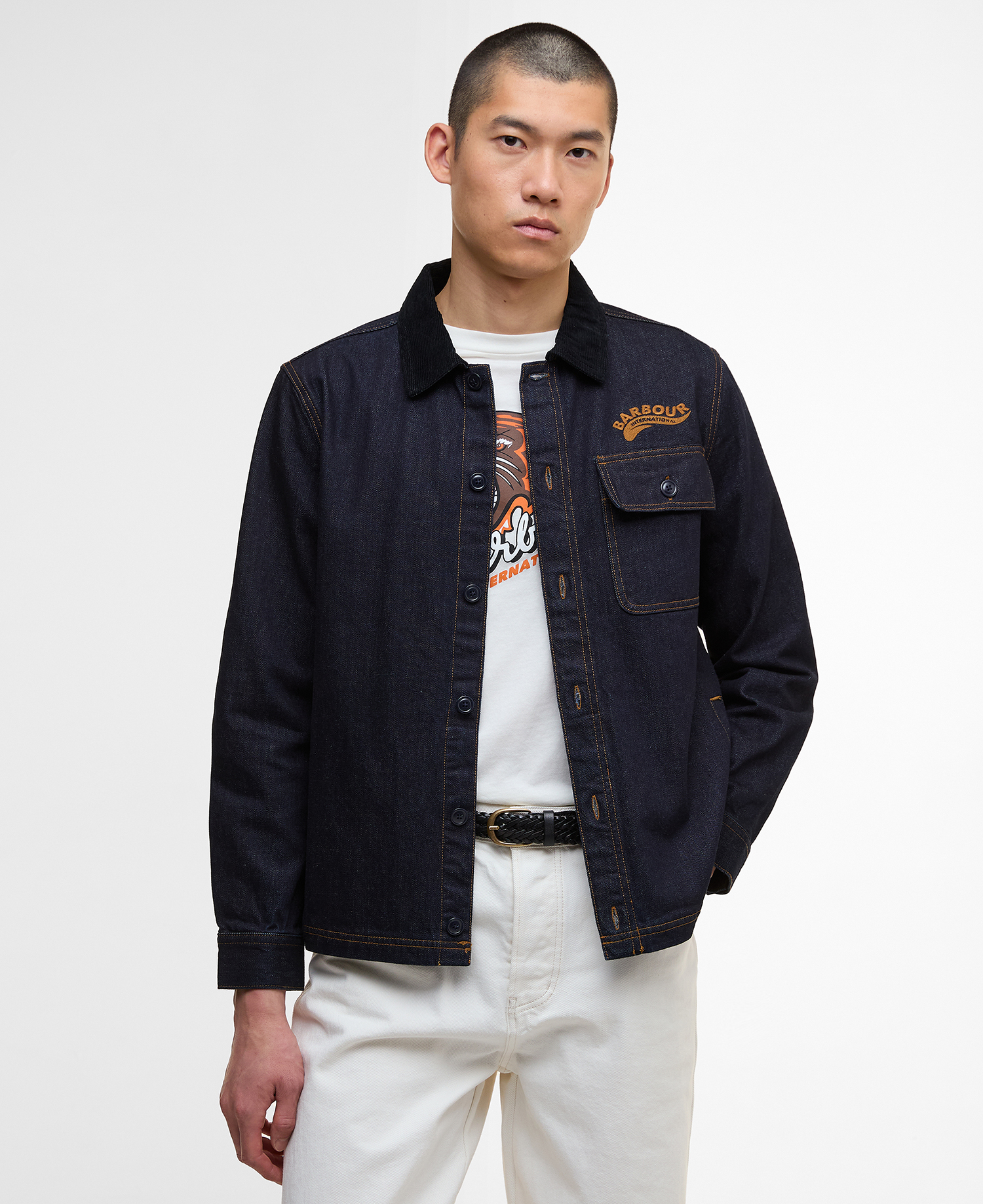 Pitstop Denim Overshirt image number 0