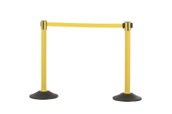 Sentry Stanchion - Yellow with Yellow belt 1