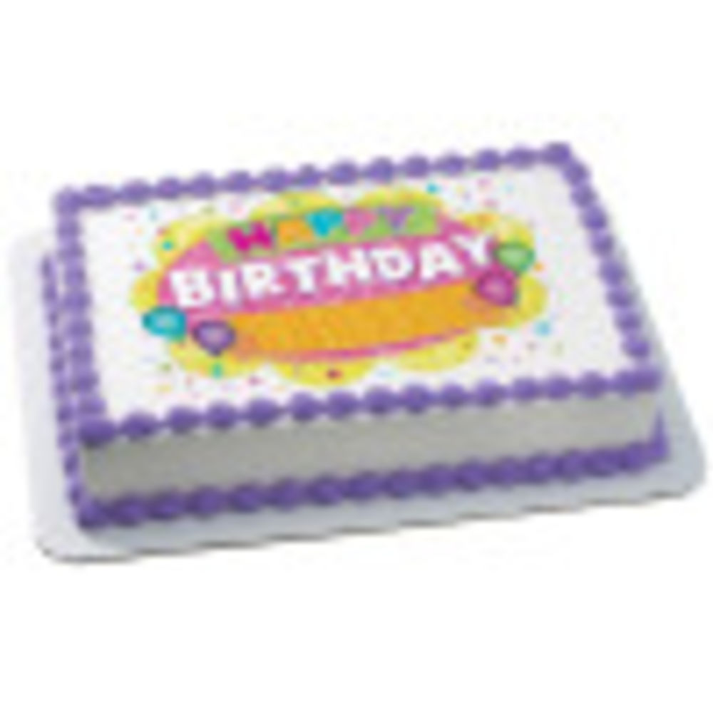 Image Cake Fun Birthday Balloon