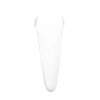 6 ¼-inch stainless steel ice tongs in hammered finish