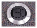 AMD8 Series Finish Flange & Slide Holder Assembly Gray Painted Flange Gray NM Cover