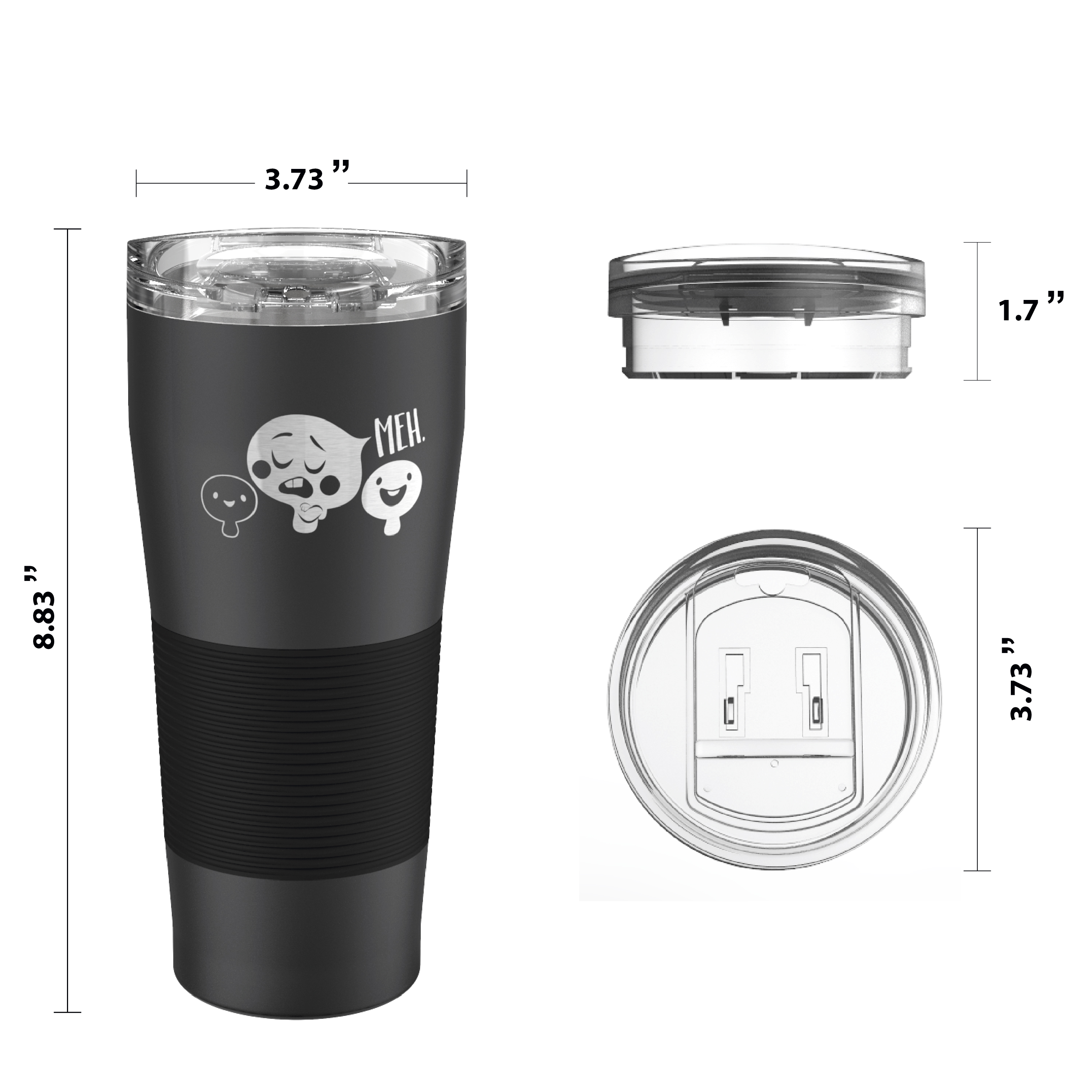 Soul 28 ounce Insulated Stainless Steel Travel Tumbler, #22 slideshow image 6 Soul 28 ounce Insulated Stainless Steel Travel Tumbler, #22 slideshow image 6