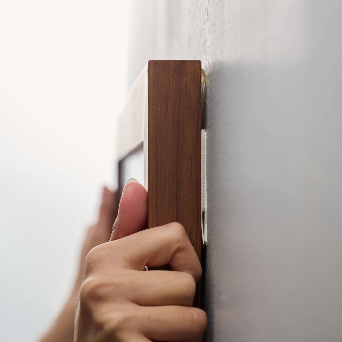 FrogTape reMOVEables™ Medium Picture Hanging Strips Application Image 1