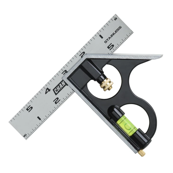 8100-006CS 6-inch High-Visibility Stainless Steel Combination Square