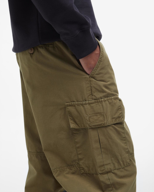 Relaxed Ripstop Cargos Light Sage