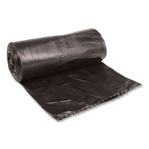 Boardwalk,  LLDPE Liner, 33 gal Capacity, 33 in Wide, 39 in High, 0.5 Mils Thick, Black