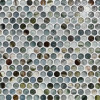 Tozen Oxygen 3/4″ Penny Round Mosaic Natural