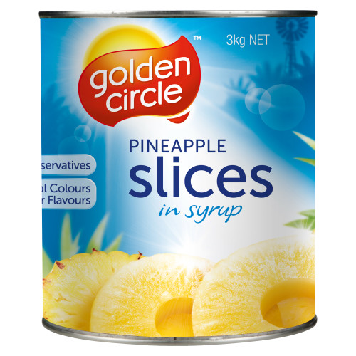  Golden Circle® Pineapple Slices in Syrup 3kg 