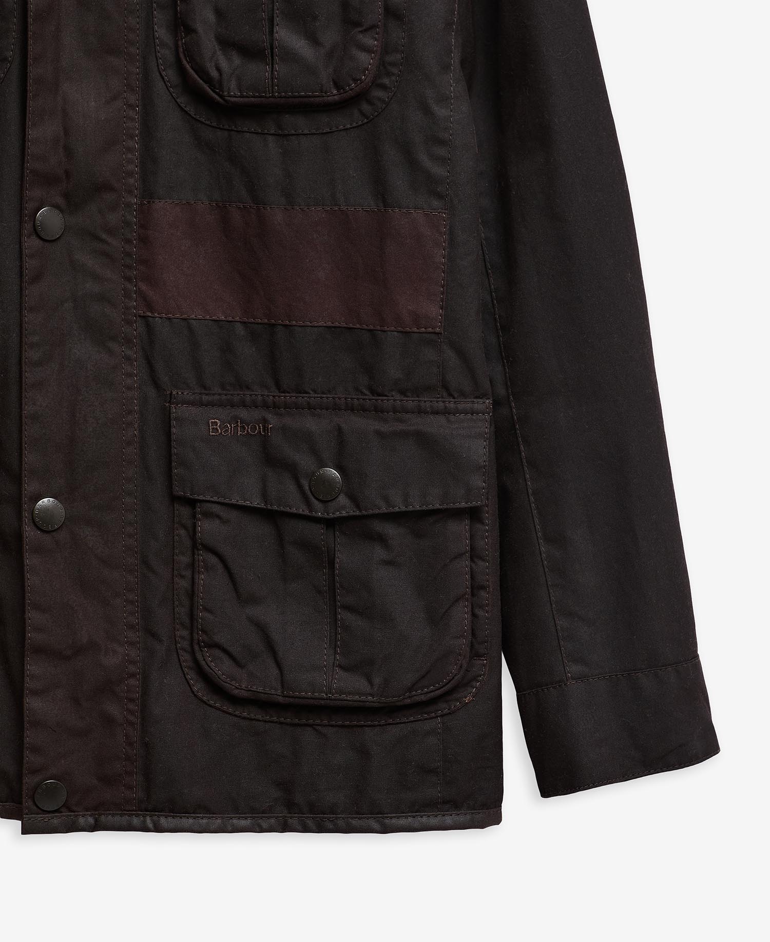 Barbour Re-Loved Corbridge Waxed Jacket - Size S image number 5