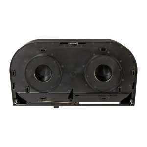 Georgia Pacific, 2-roll Side-by-side High-capacity, Mini Jumbo Bath Tissue Dispenser, Black