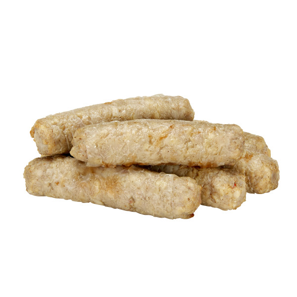 SPECIAL RECIPE(r) 1.3oz Fully Cooked Chicken Sausage Link, Halal Certified, 123/1.3oz, 1/10 LB . C1C0 - Front Center Out of Package (Hi Res)