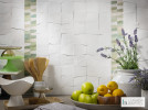 Mistral Medina Trapezium Mosaic and All in White 3x4 Trapezoid
