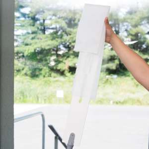 Unger, StarDuster, ProFlat/Flex Disposable Sleeves, Microfiber, White