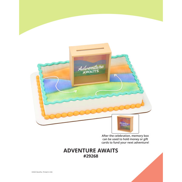 Adventure Awaits The Magic of Cakes® Icing Only Page