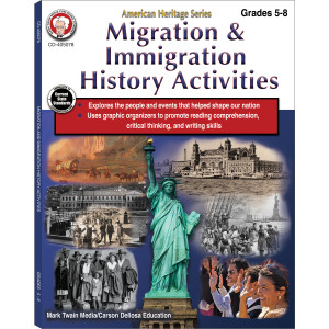 Migration & Immigration History Activities Workbook, Grades 5-8