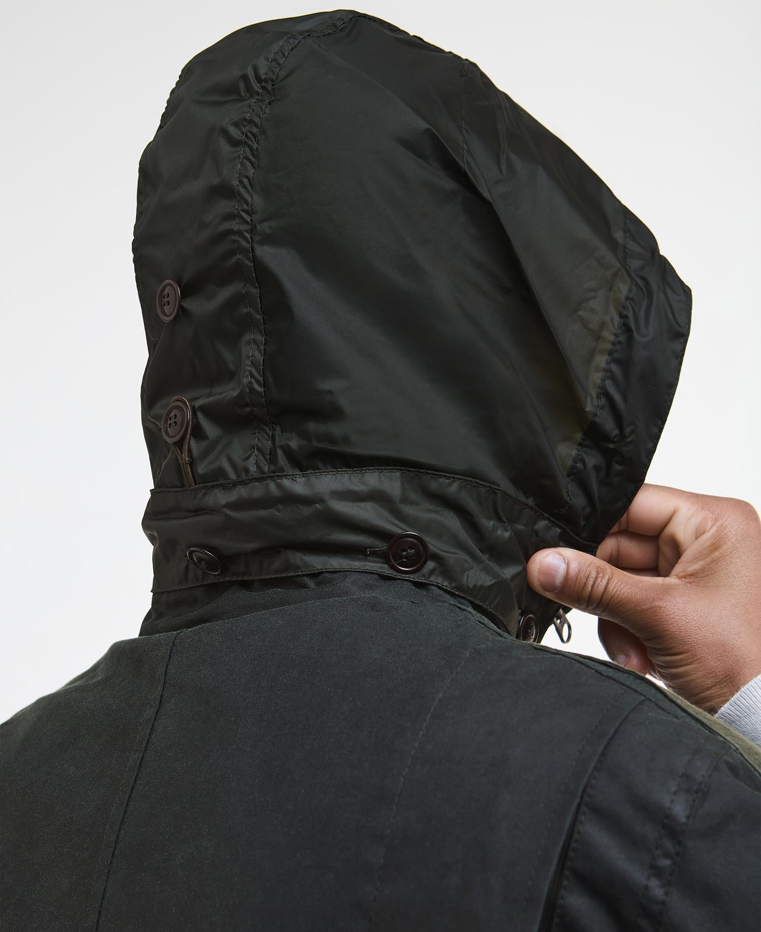 Giacca cerata Forest Barbour x TO KI TO image number 5