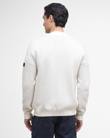 Patrick Bomber Zip Through Cardigan Whisper White