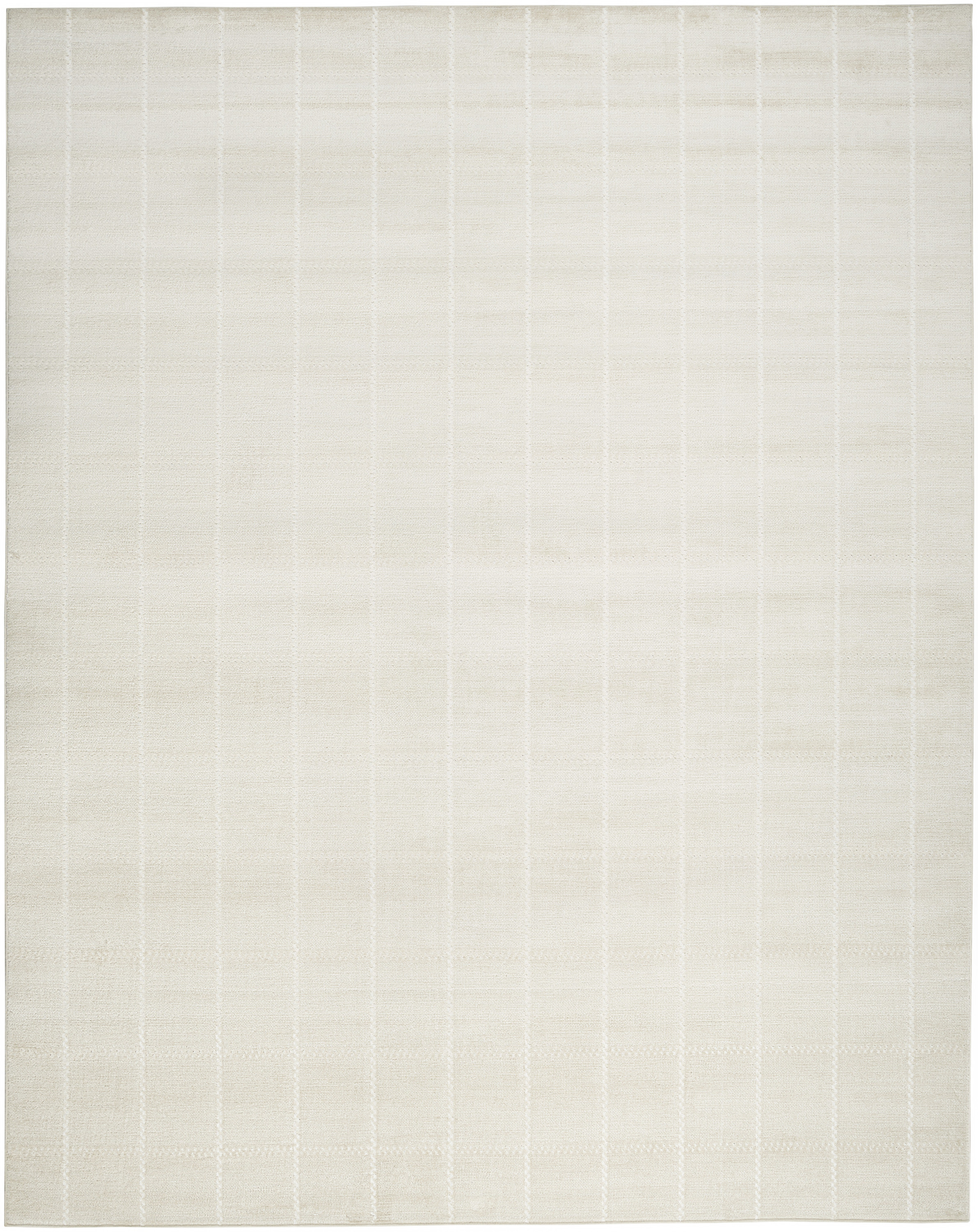 Nourison Serenity Home 9' x 12' Ivory Modern Indoor Rug