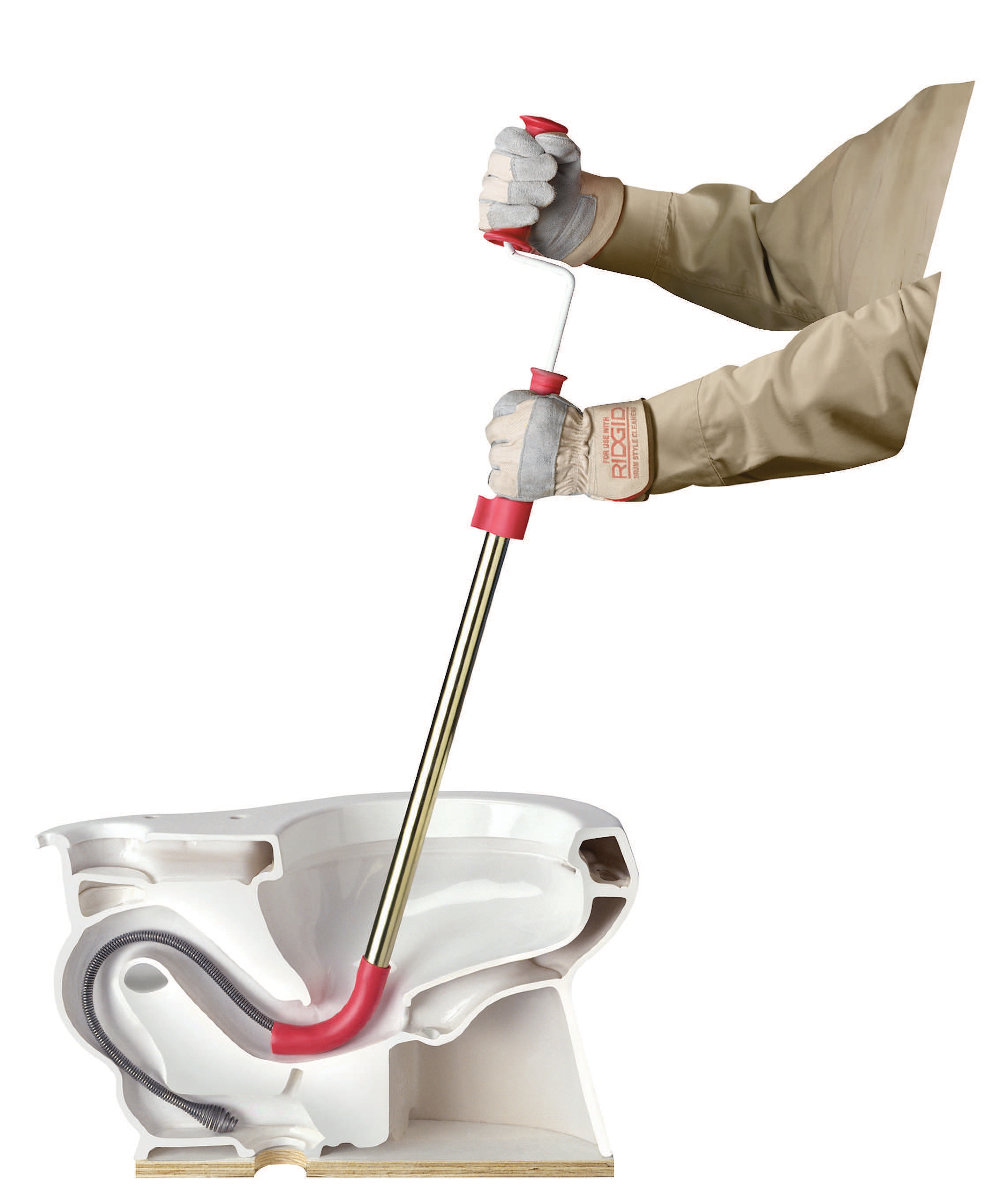 3' (1 m) Toilet Auger with Bulb Head - Image 9