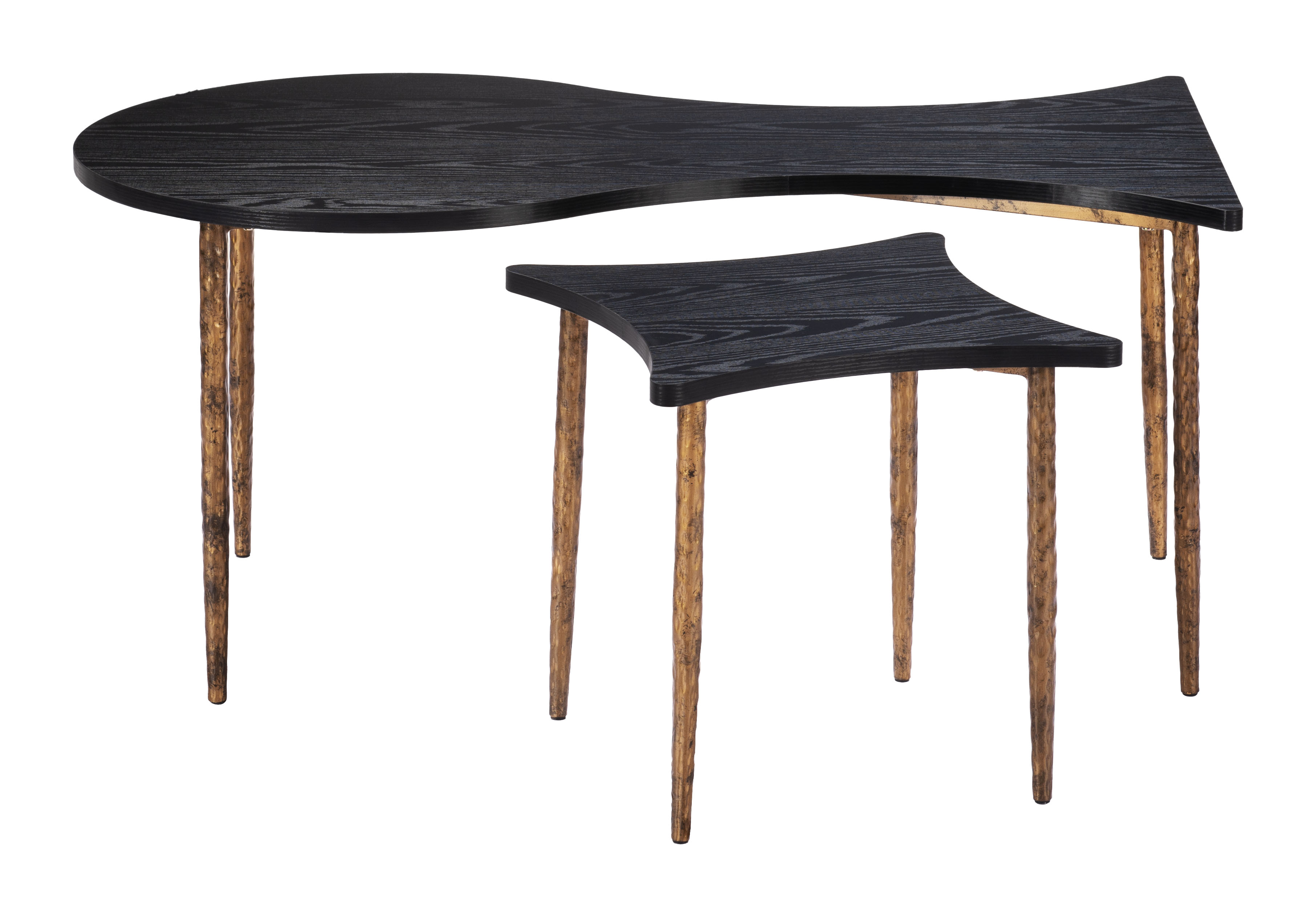 Norden Coffee Table Set (2-Piece) Black & Bronze product image