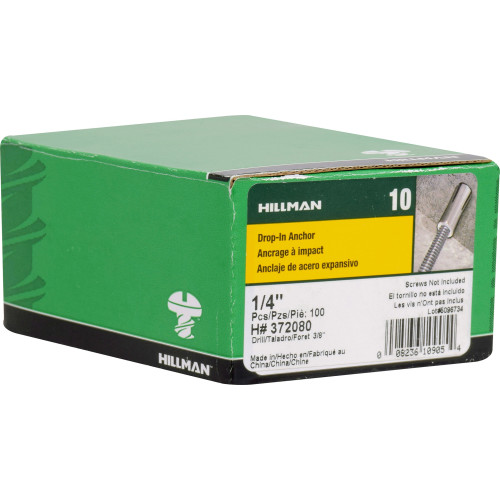 DropIn Anchor DropIn Anchors Anchors Solid Wall Anchors