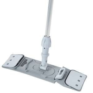Unger, SmartColor Floor Pack, 32qt, Mop Bucket w/ Sidepress Wringer and Drain, Gray
