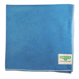 Unger, MicroWipe™ 4000 Heavy Duty, 15"x16", Microfiber, Cloth, Blue