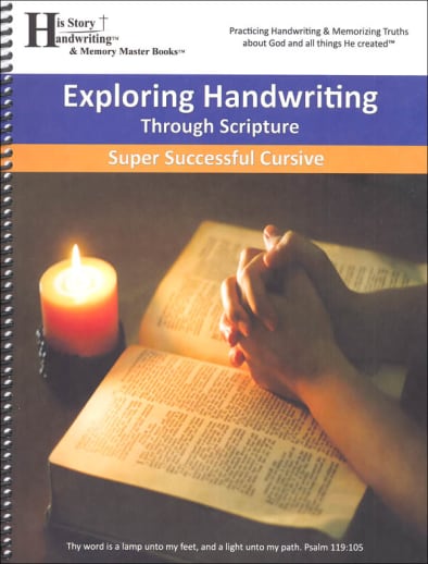 Exploring Handwriting Through Scripture: Cursive