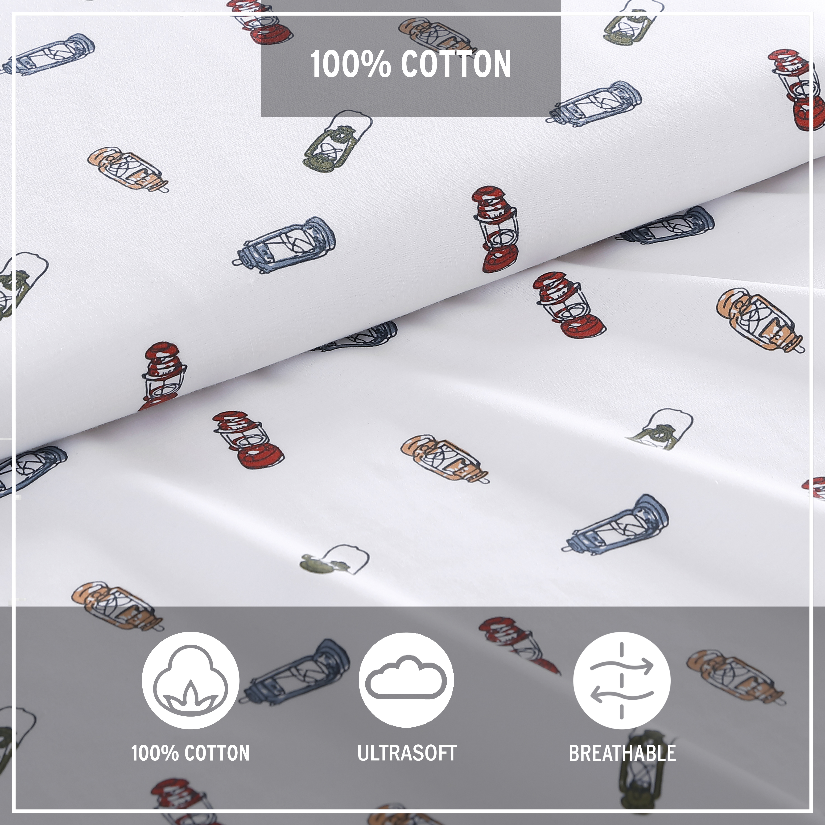 Eddie Bauer 100% Cotton Flannel Sheet Set - Picture 20 of 38