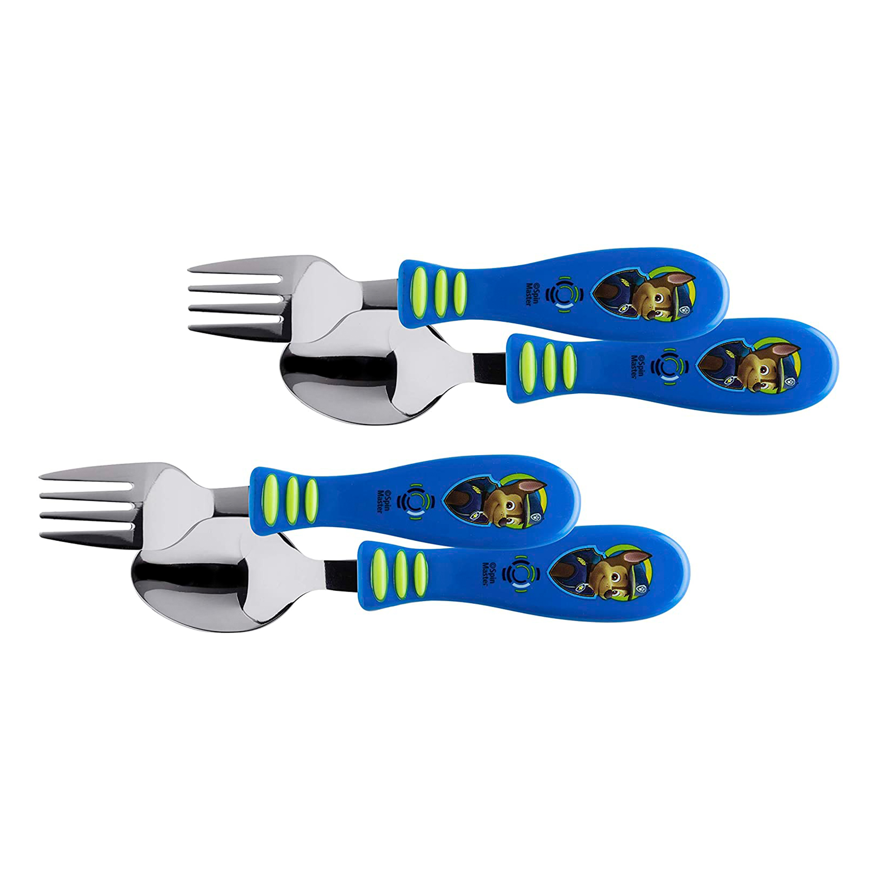 Paw Patrol Flatware Sets, Chase, 2-piece set slideshow image 2 Paw Patrol Flatware Sets, Chase, 2-piece set slideshow image 2