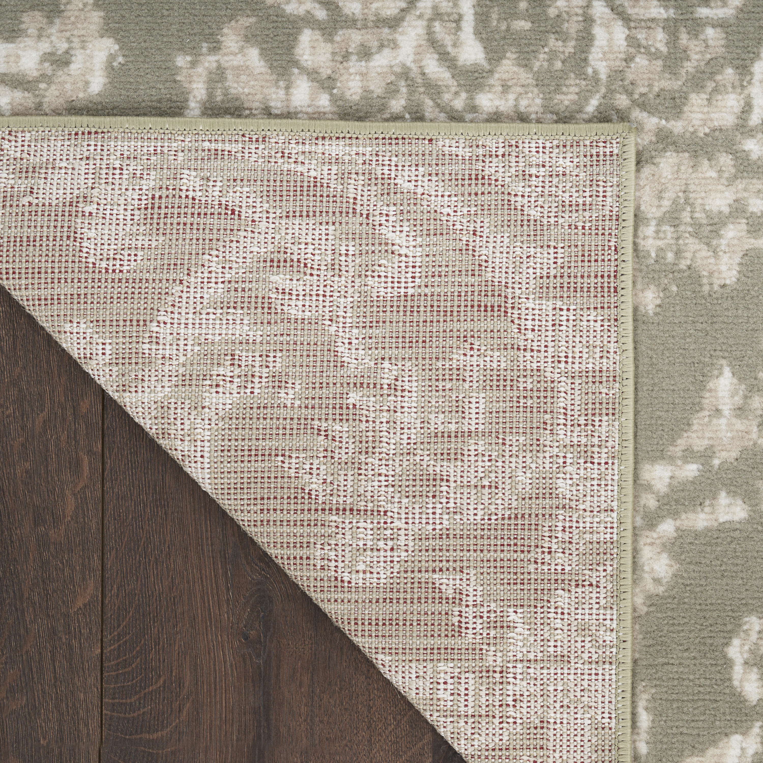 Nourison Jubilant 10' x 14' Olive Vintage Indoor Rug