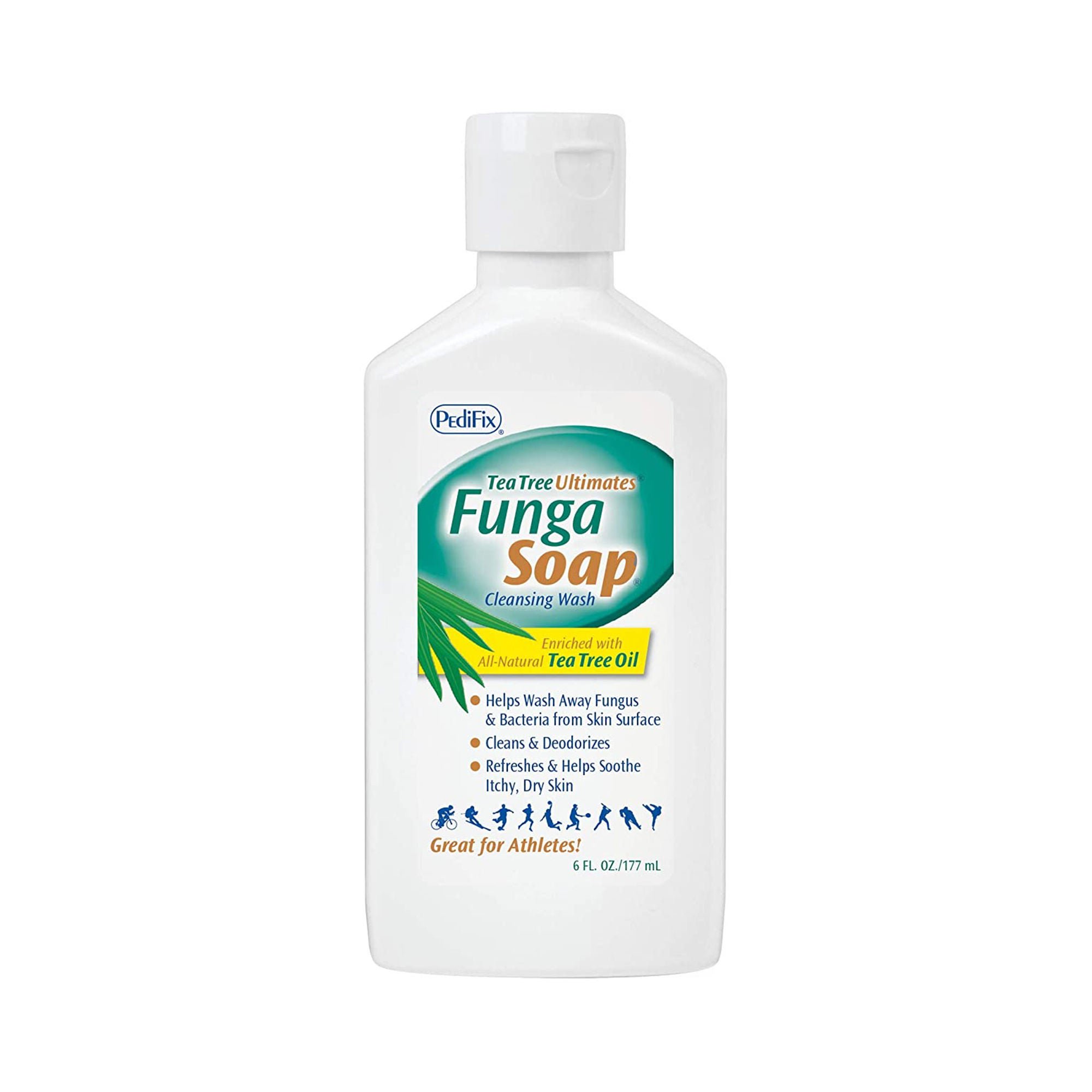 Tea Tree Ultimates® FungaSoap® – Tea Tree-Infused Cleansing Wash, 6 ounces