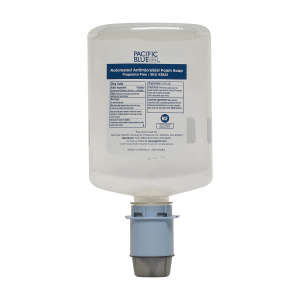 Georgia Pacific, Pacific Blue Ultra, Automated Touchless Antimicrobial Dye and Fragrance Free Liquid Soap,  1200 mL Cartridge