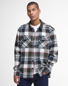 Grasmoor Relaxed Long-Sleeved Shirt Olive