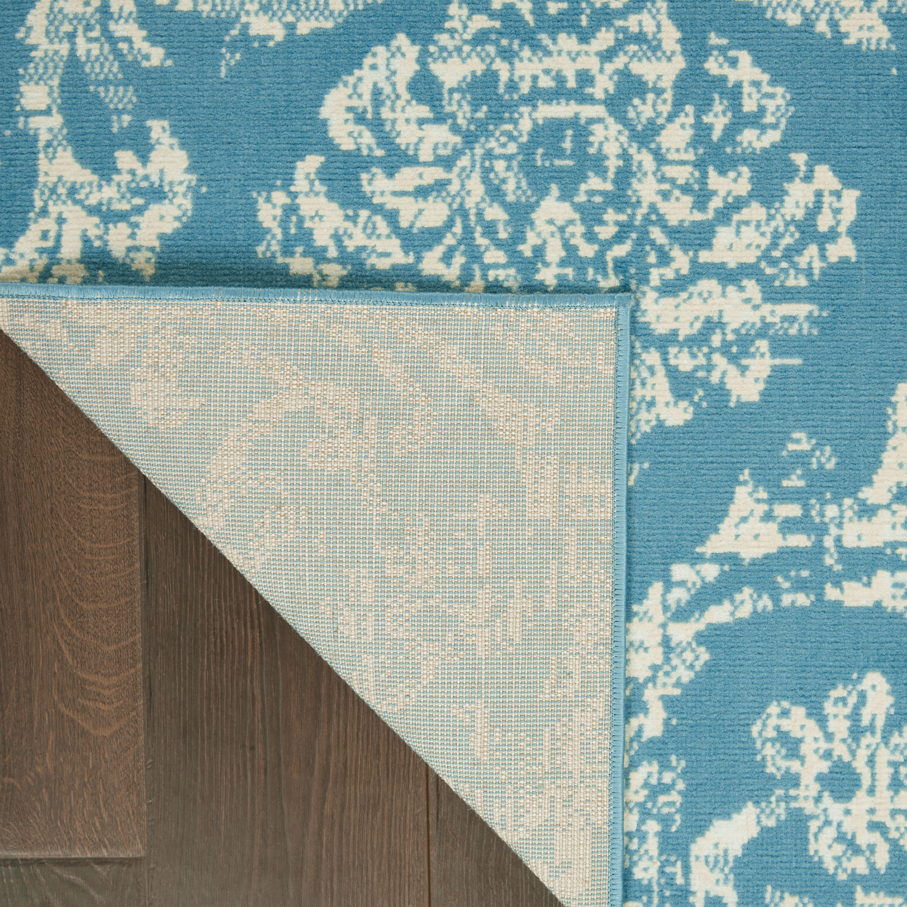 Nourison Jubilant 5'3" x 7'3" Blue Vintage Indoor Rug