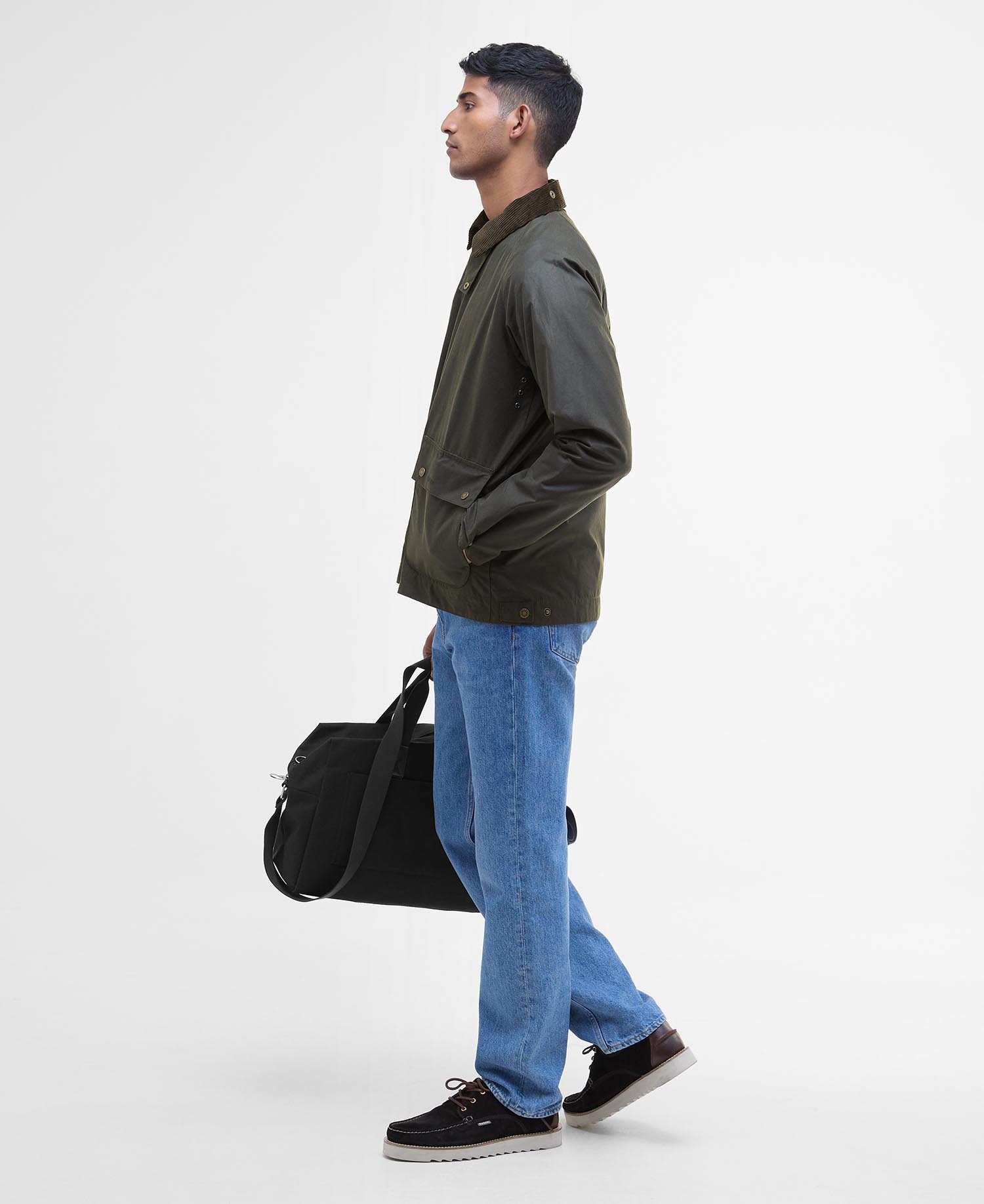 Bedale Short Waxed Jacket image number 1