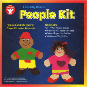 Culturally Diverse People Kit, 7", Make 24 People