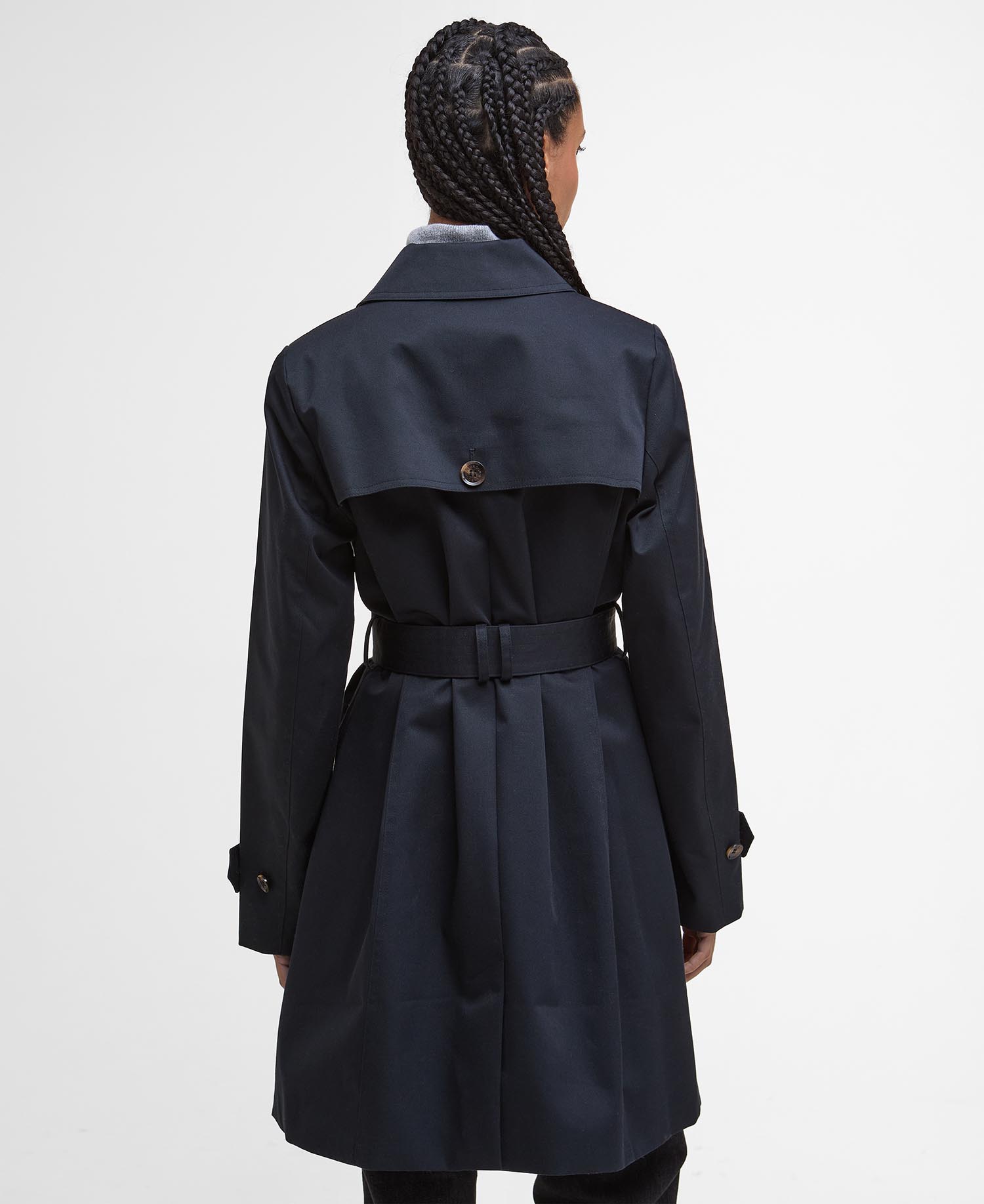 Short Greta Showerproof Trench Coat image number 2