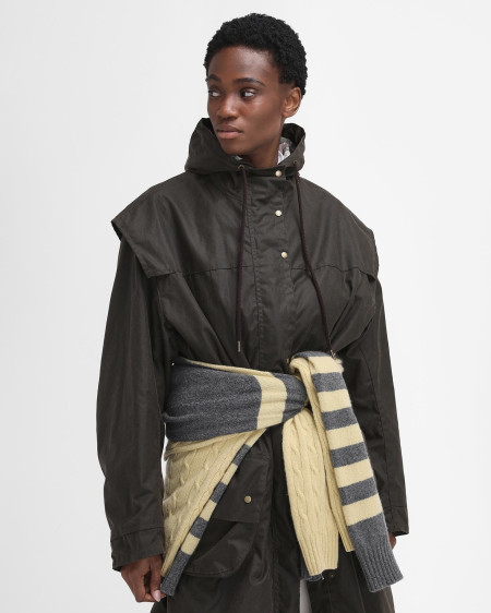 Barbour The Edit by Alexa Liam Waxed Parka