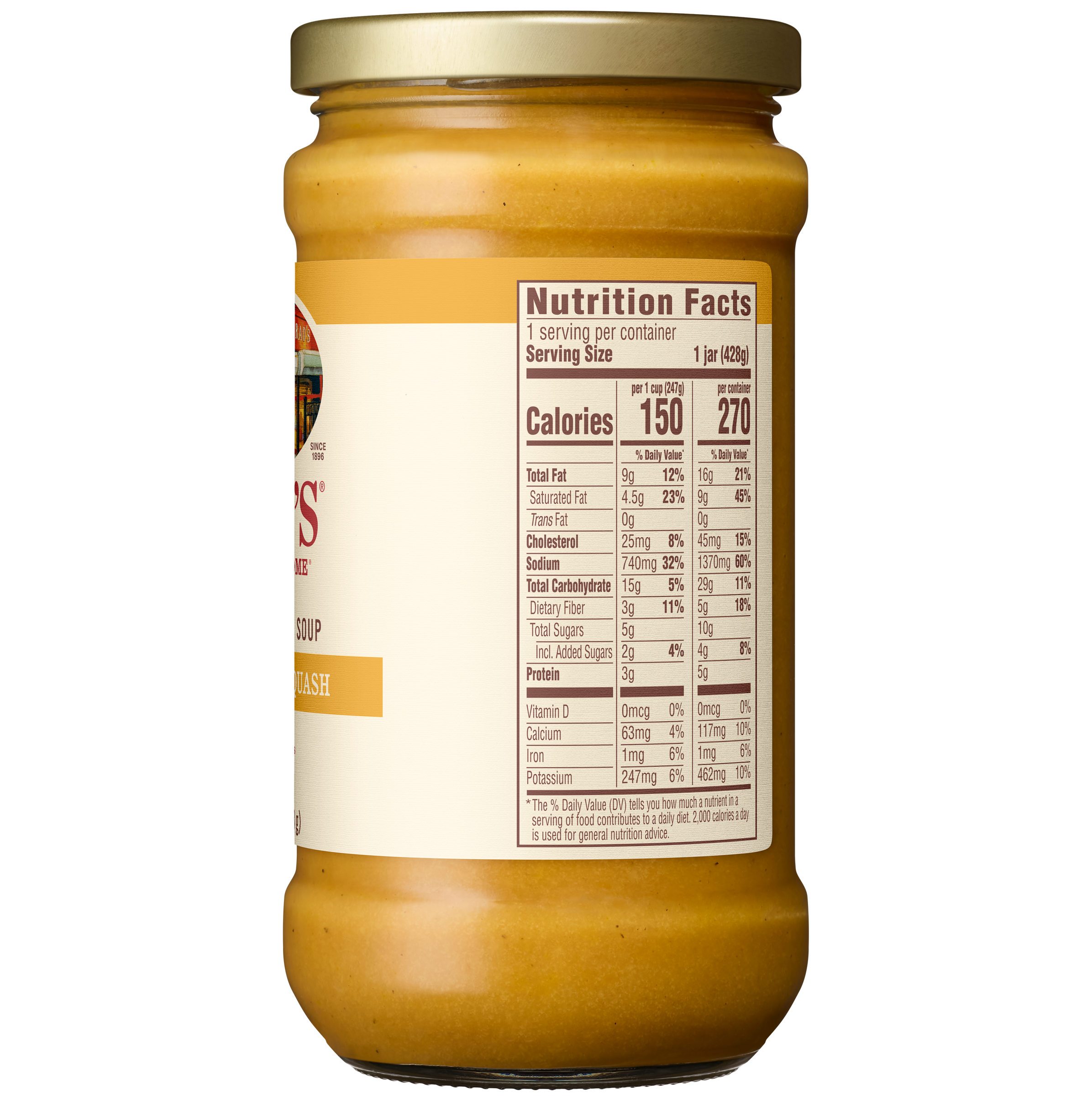Butternut Squash Soup, 15.1 oz - Right Image