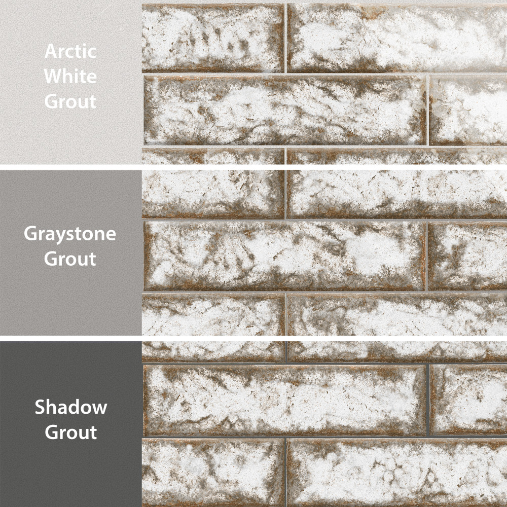 Sample – Gaudi React Brick Alpine Porcelain Floor and Wall Tile